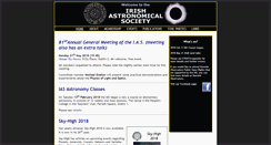 Desktop Screenshot of irishastrosoc.org